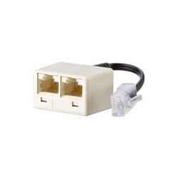 METZ CONNECT UAE - Netzwerkadapter - RJ-45 (W) zu RJ-45 (M) - 10 cm - Pearl Whit 130607440101-E