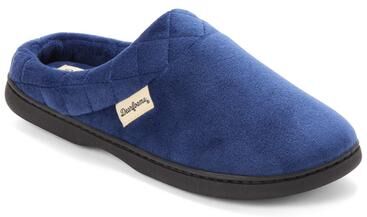 Women's Darcy Velour Clog by Dearfoams in Peacoat (Size S M)