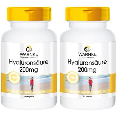 Hyaluronsäure 200 mg Kapseln 2x 2x60 St