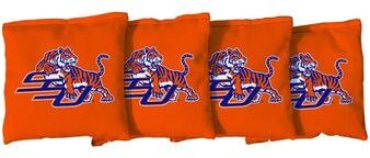 Skip's Garage Savannah State Tigers Orange Cornhole Bags