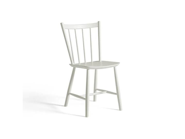 HAY Chaise J41 White lacquered beech