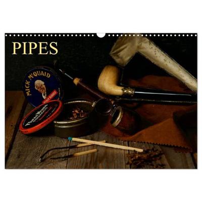 Pipes (Wall Calendar 2027 DIN A3 landscape), CALVENDO 12 Month Wall Calendar