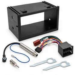 Skoda Fabia I 6Y 2-DIN Radio-Einbauset mit allen Adaptern