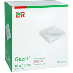GAZIN Mullkomp.10x10 cm steril 8fach