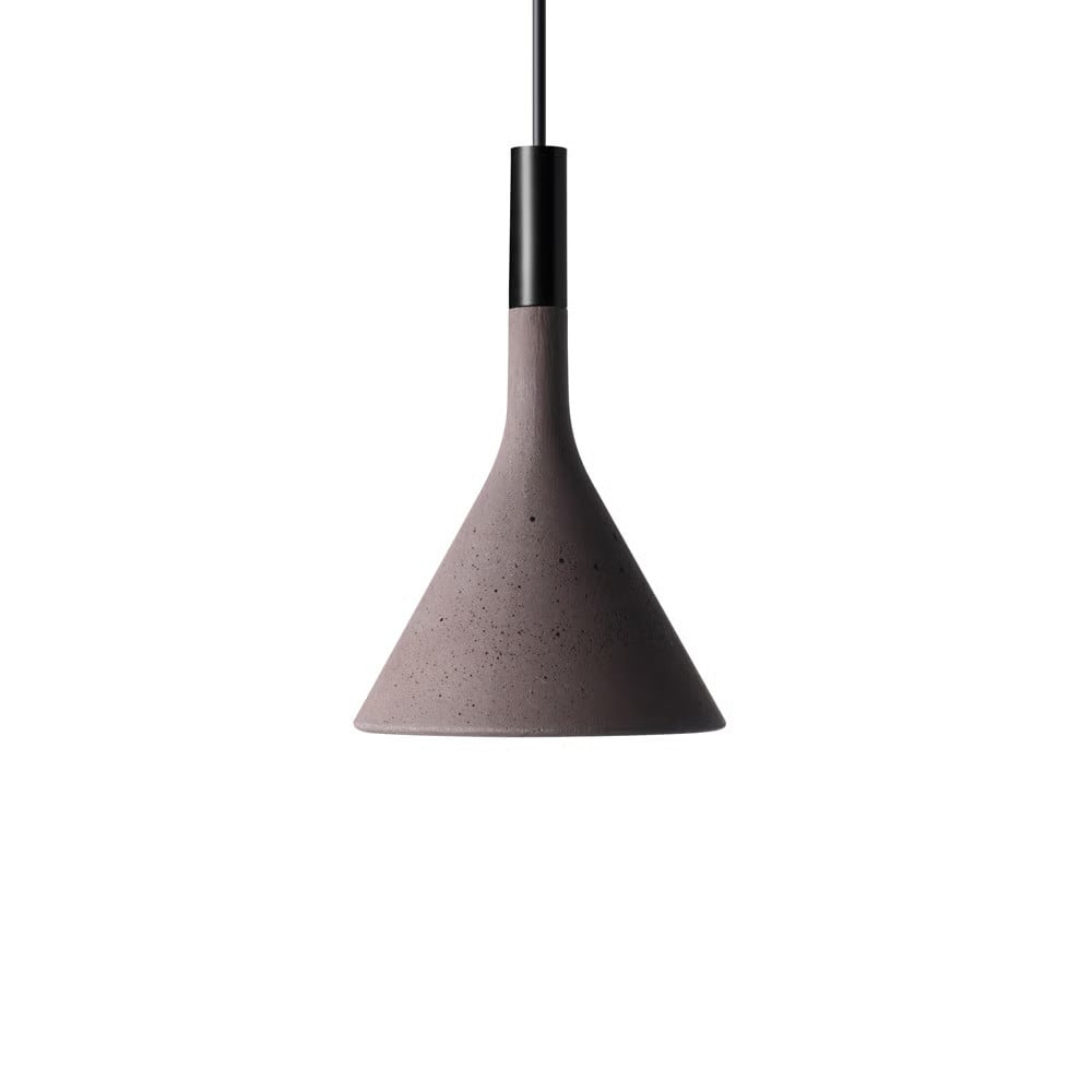 Foscarini Aplomb mini hanglamp bruin marrone beton