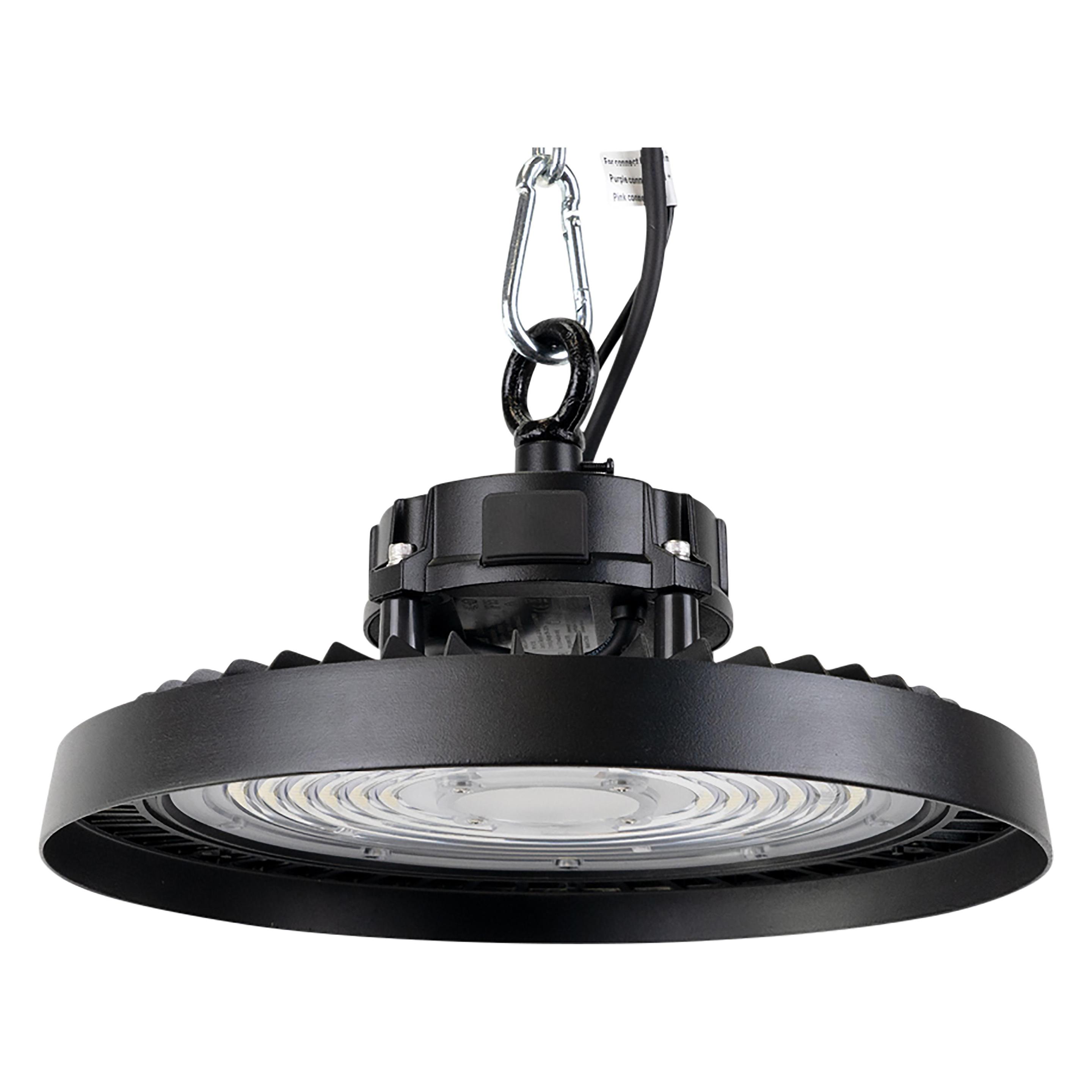 Enovalite LED-HighBay-Leuchte, UFO, EEK: C, 150W, 25500lm, 5000K, schwarz (25500 lm) (ELED500154)