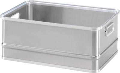 Transportkasten, stapelbar, ungelocht, 60 l