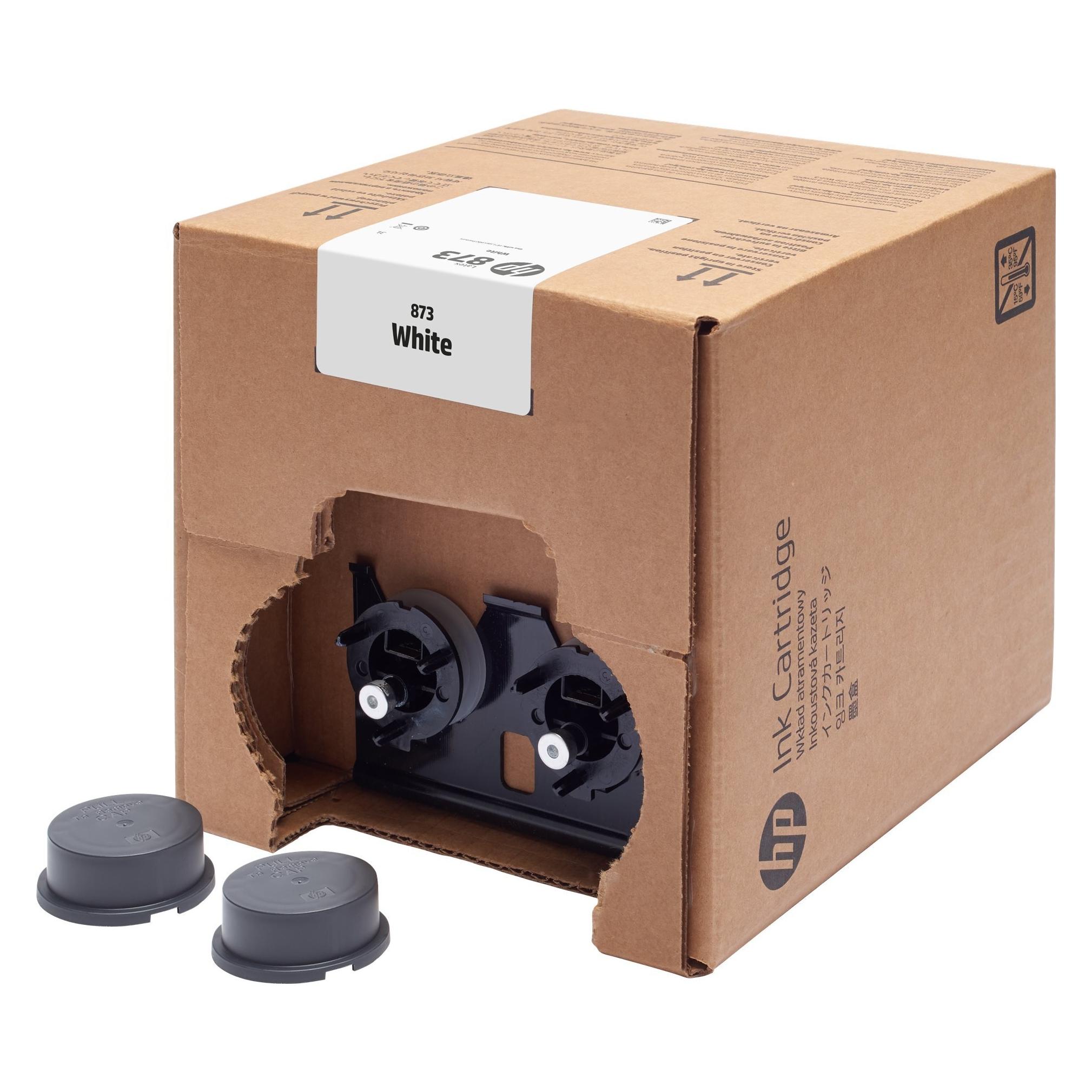 HP 873 3-liter Latex Ink Cartridge (W) (4UV62A)