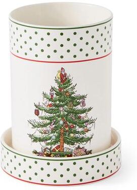 Spode Christmas Tree Wine Chiller and Coaster