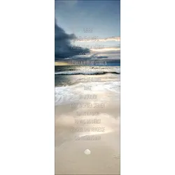 Keilrahmenbild GEH DEINEN WEG (BHT 77x27x2 cm) - bunt - BHT 77x27x2 cm