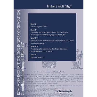 Römische Inquisition und Indexkongregation, Taschenbuch von , Brill | Schöningh, 978-3-506-78818-4