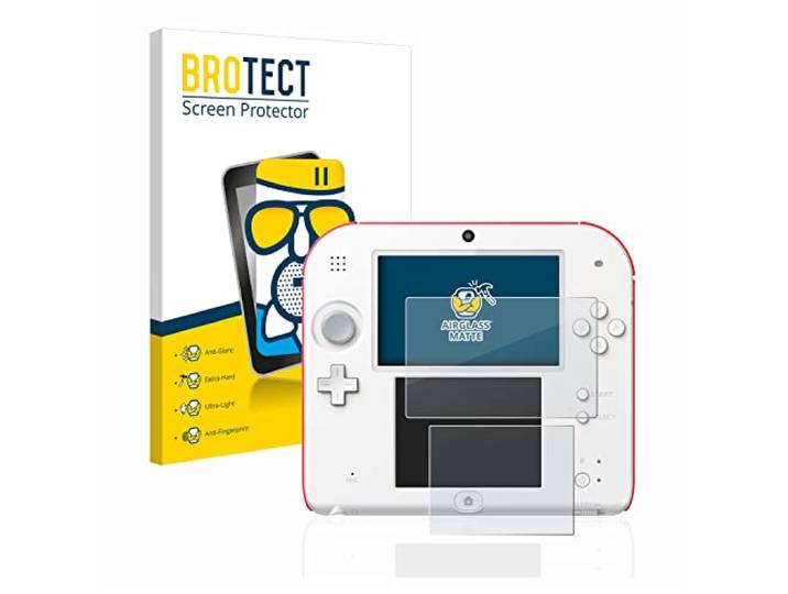 BROTECT Beschermglas-Folie voor Nintendo 2DS