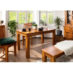 Esstisch Akazie 120x85x76 honig lackiert OXFORD #0111