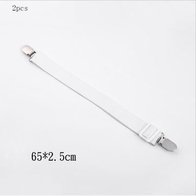 Discount Dollar Deals Adjustable Elastic Bed Sheet Fixing Clip, Sofa Mattress Cover Corner Holder Clip, Fastener Mattress Feet Organize Gadget white