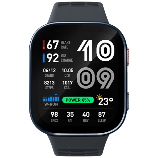 Amazfit Bip Max Dunkelblau