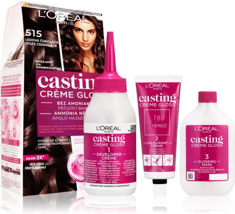L’Oréal Paris Casting Creme Gloss coloration cheveux teinte 515 1 pcs