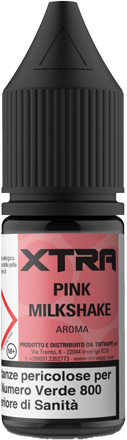TNT Vape Extra Pink Milkshake Aroma Concentrato 10ml Fragola Banana Latte
