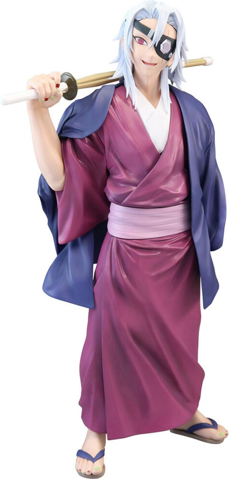 Bandai Demon Slayer Kimetsu no Yaiba Ichibansho figuur Giyu Tengen Uzui, Hoogte: 27 cm