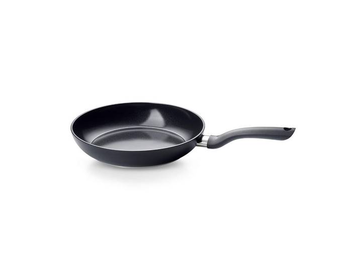 Fissler Bratpfanne Fissler Essential, Schwarz, Metall, 2.5 l, rund, 5.5 cm, Made in Germany, antihaftbeschichtet, Kochgeschirr, Pfannen, Bratpfannen