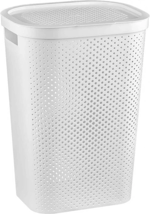 Curver INFINITY 59L - weißer Wäschekorb