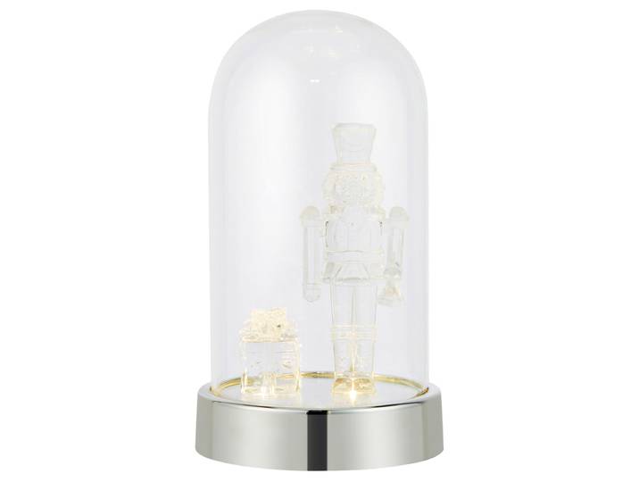 Objet décoratif Isla Casse-noisette 11 x 20 x 11cm Transparent/Argenté/Chrome
