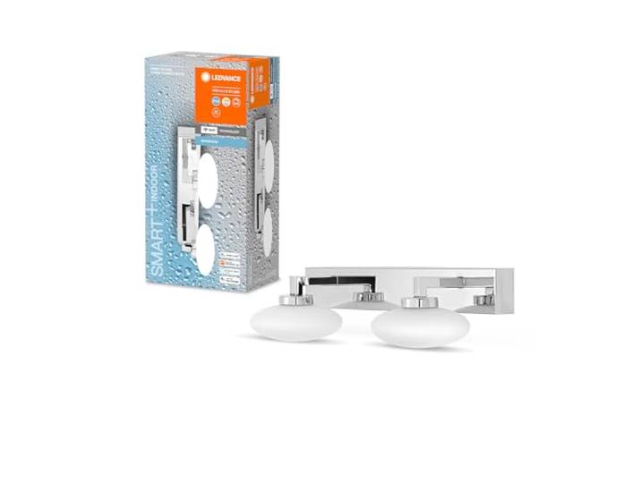 LEDVANCE Smart LED Badezimmerlampe chrome, 12W, 1000LM, 3000-6500K, 34cm, IP44, Orbis Elypse Wandleuchte, Badezimmerleuchte mit Wifi Technologie, dimmbar, steuerbar über App und Sprachassistenten