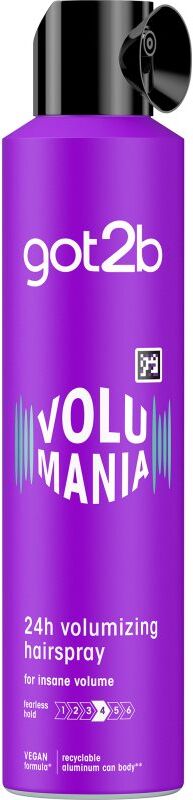 got2b Volumania Haarlack mit starker Fixierung für langanhaltendes Volumen 300 ml