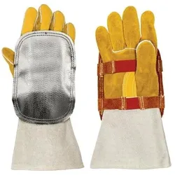 Weldas Handschutz Rindspaltleder m.Glasfaser