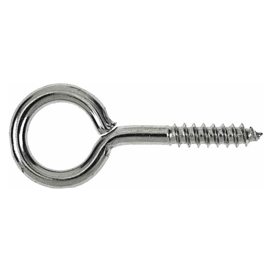 HSI SB Ringschrauben 20x 8 mm verzinkt, Inhalt: 8 Stück (8 Schrauben pro Stück) (907143)