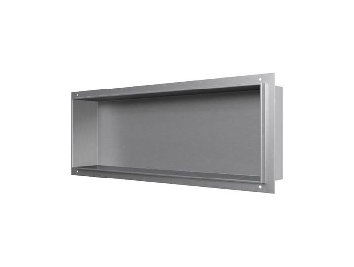 Bernstein Ablageelement BS206010 randlos, Randlose Wandeinbaunische, senkrecht und waagerecht montierbar