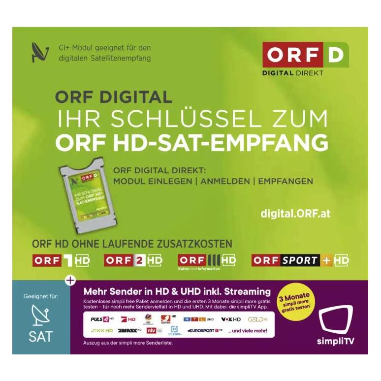 Strong CI-Plus Modul EP: simpliTV SAT Modul 1.4 (Irdeto) (Strong)