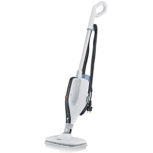 Severin 2-in-1 Dampfreiniger SC 7145 (weiß/schwarz, 1.400 Watt, mit Kombi-Zubehör)