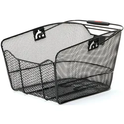 KLICKfix Korb City Max schwarz mit KorbKlip Befestigungssystem