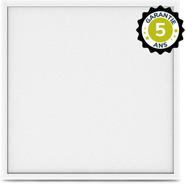 Dalle LED ANDROMEDE Backlit 25 W 4000 K prismatique MIIDEX 100998 Blanc