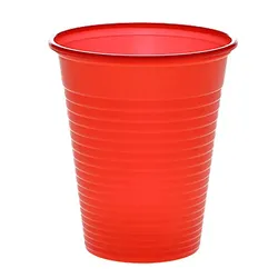 Mundspülbecher 180ml rot | 3000 Stk. pro Karton