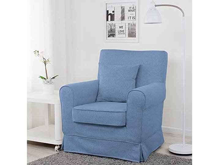 Excellence Housse EKTORP JENNYLUND Fauteuil (Blue A13)