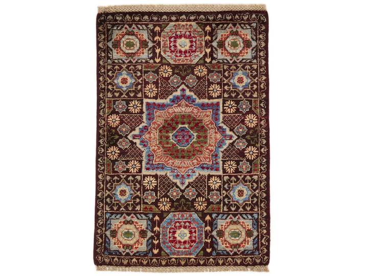Mamluk Teppich 59x89 Handgeknüpft Orientteppich Wolle