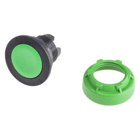 Schneider Electric Flush Green Flush Caps Pushbutton Head (ZB5FA3)