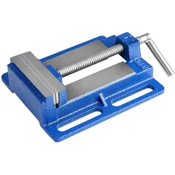 VEVOR Maschinenschraubstock, 10,16 cm Backenbreite, Bohrmaschinen-Schraubstock, Gusseisenkonstruktion, Parallelschraubstock, für Holzbearbeitung, Metallbearbeitung, Bohren & Schneiden