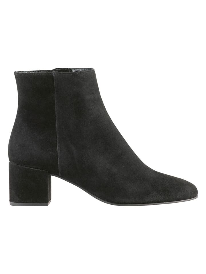 Högl Leder-Stiefeletten in Schwarz - 39