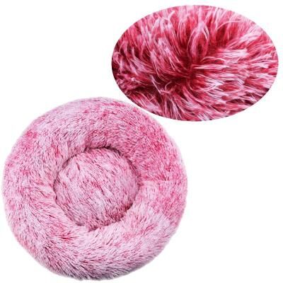 Inspire Select Round Plush Dog Bed Calming Pet Bed For Large, Medium & Small Dogs And Cats 16 35.4 In
