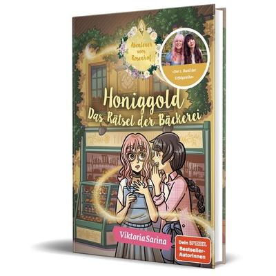 Honiggold - Das Rätsel der Bäckerei, Gebundene Ausgabe von ViktoriaSarina, Community Editions, 978-3-96096-622-7