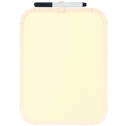 Bi-Office Easy Magnettafel Vanilla, 27,9x35,5cm, lackierte Stahloberfläche, Beiger Kunststoffrahmen
