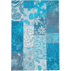 Pergamon, Teppich, Luxus Vintage Designerteppich Patchwork (130 x 190 cm)