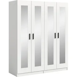 Drehtürenschrank Visby Weiß