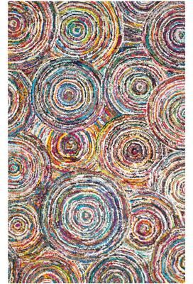 SAFAVIEH Handmade Nantucket Midori Contemporary Cotton Rug