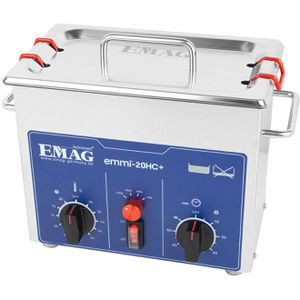 Emag Ultraschallreinigungsgerät Emmi 20 HC Plus, 2,0 Liter, mit Timer und Heizung