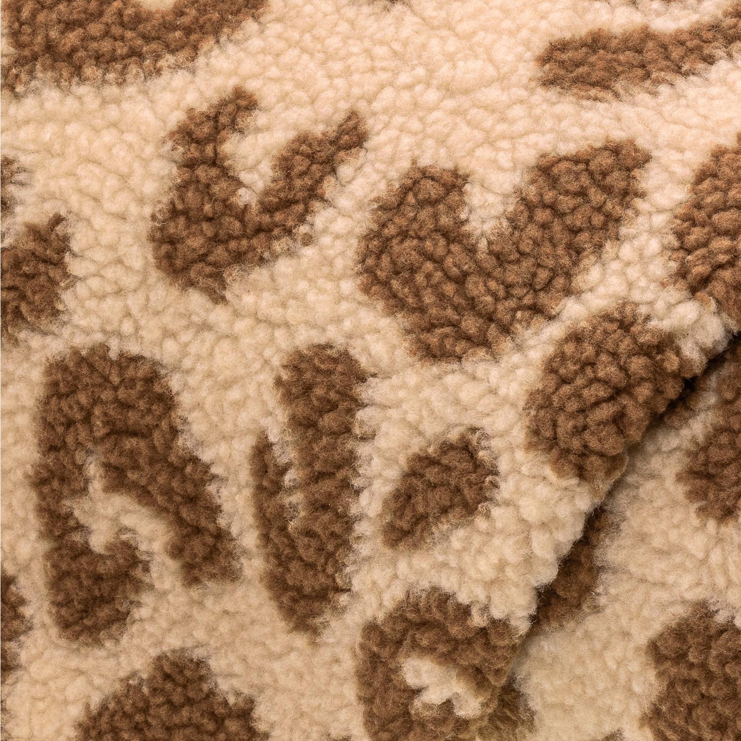 Teddystoff "Leo", natur/braun