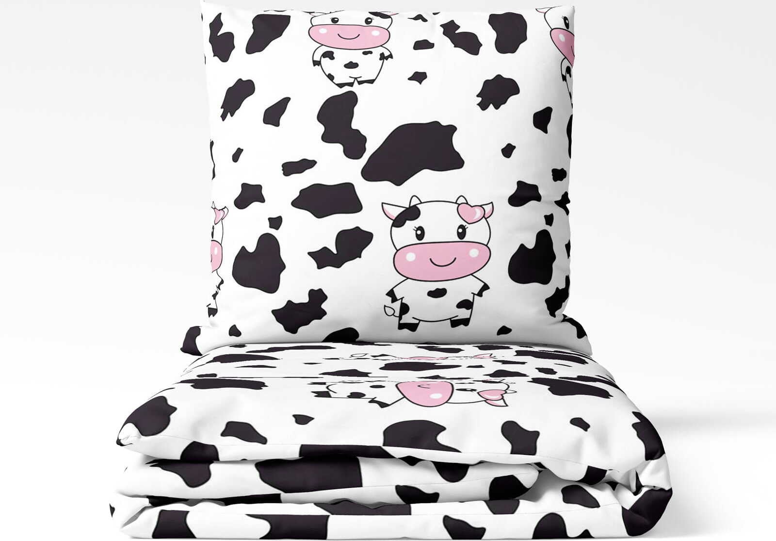 Cotton Market Katoenen Beddenset Happy Cow, 140 x 200 cm