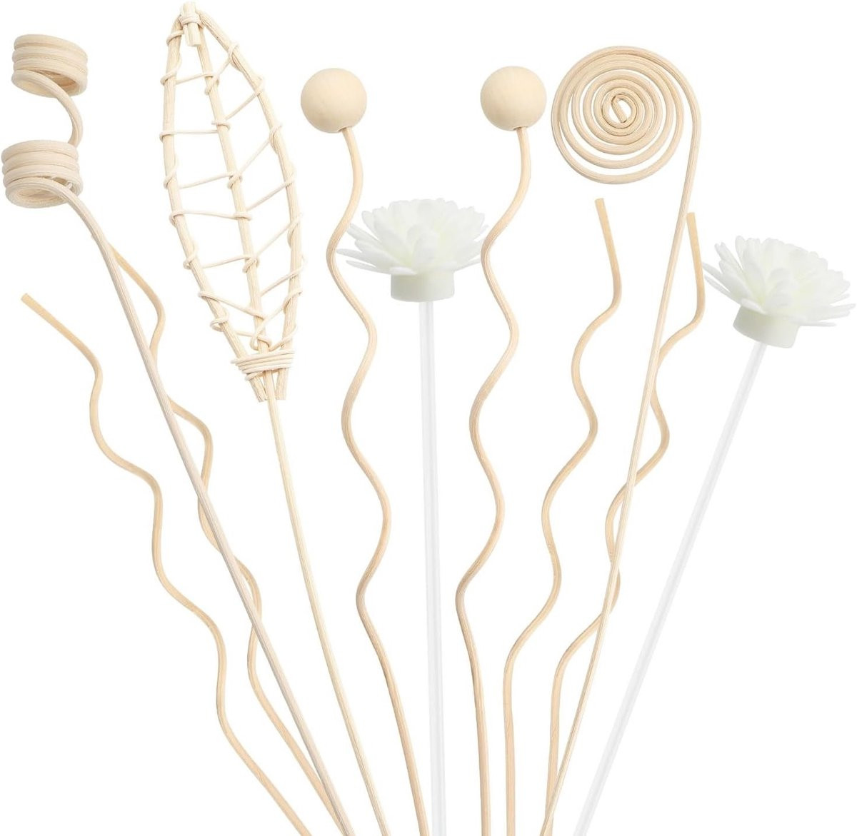 Aroma Diffuser Sticks van Riet en Rattan voor Geurverspreiders en Creatieve Projecten